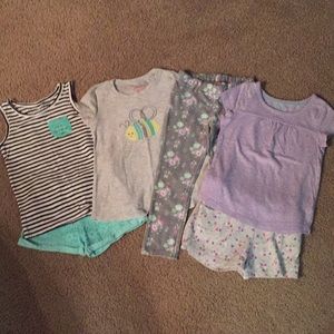 6 Piece Coordinating Top & Bottom Sets